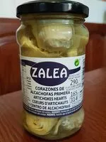 Mängden socker i Corazones de alcachofas primera