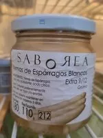 Mängden socker i Saborea yemas de espárragos