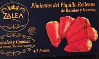Mängden socker i Pimientos del poquillo tellenos de bacalao y gambas