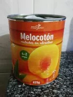 Mängden socker i Melocotón en almíbar