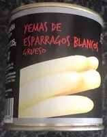 Mängden socker i Yemas de espárragos blancos grueso