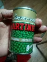 Mängden socker i Guisantes en conserva