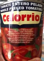 Mängden socker i Tomate Celorrio Entero Pelado