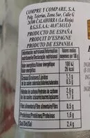 Mängden socker i Banderillas Picantes Primera Tarro 1