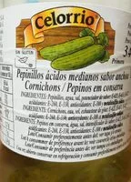 Mängden socker i Pepinillos ácidos medianos sabor anchoa