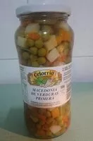 Mängden socker i Macedonia de verduras primera
