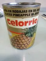 Mängden socker i Piña en rodajas en su jugo