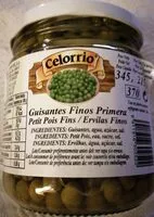 Mängden socker i Guisantes finos primera