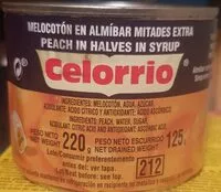 Mängden socker i Melocotón en almíbar