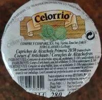 Mängden socker i Alcachofas Celorrio 20 / 30F Tarro 290GR