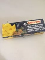 Mängden socker i Piña en rodajas en su jugo