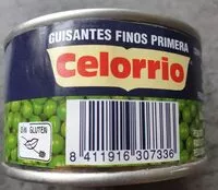 Mängden socker i Guisantes finos primera Celorrio