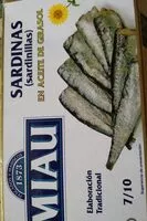 Mängden socker i Sardinas (sardinillas) en aceite de girasol
