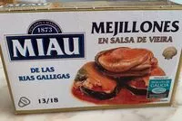 Mängden socker i Mejillones en salsa de vieira