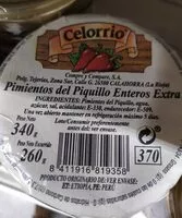 Mängden socker i Pimientos de piquillo