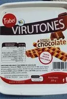 Mängden socker i Virutones rellenos de chocolate