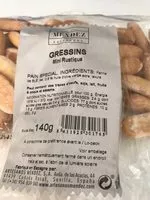 Mängden socker i Gressins Mini Rustique