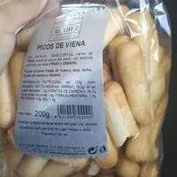 Mängden socker i Picos de viena