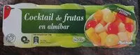 Mängden socker i Cocktail de Frutas en almíbar