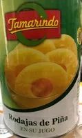Mängden socker i Rodajas de piña en su jugo