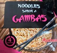 Mängden socker i Noodles sabor a gambas