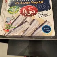 Mängden socker i Sardines dans huiles végétale