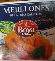 Mängden socker i Mejillones en escabeche