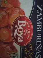 Mängden socker i Zamburiñas