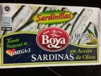 Mängden socker i Sardinas en aceite de oliva
