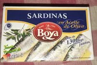 Mängden socker i Sardinas en aceite de oliva