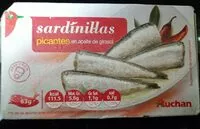 Mängden socker i Sardinillas picantes en aceite de girasol