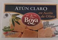 Mängden socker i Atún claro en Aceite de oliva