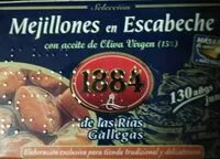 Mängden socker i Mejillones en escabeche