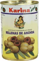 Mängden socker i Olives anchois