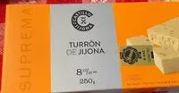 Mängden socker i Turrón de jijona