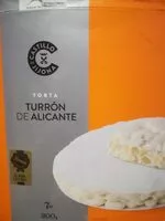 Mängden socker i Torta turrón de Alicante