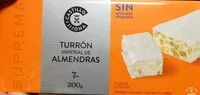 Mängden socker i Turrón imperial de almendras