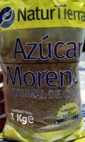 Mängden socker i Azúcar moreno integral de caña
