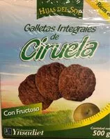 Mängden socker i Galletas Integrales de Ciruela