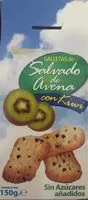 Mängden socker i Galletas de salvado de avena con kiwi