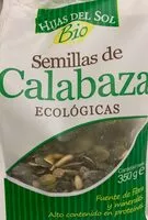 Mängden socker i Semillas de calabaza