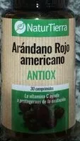 Mängden socker i Arándano rojo americano
