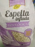 Mängden socker i Espelta inflada ecológica
