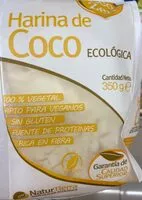 Mängden socker i Harina de coco