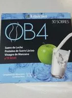 Mängden socker i OB4