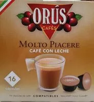 Mängden socker i Café con leche