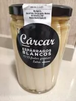 Mängden socker i Esparragos blancos