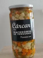 Mängden socker i Macedònia de verduras