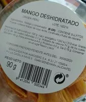 Mängden socker i Mango Deshidratado