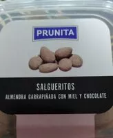 Mängden socker i Salgueritos, almendra garrapiñada con miel y chocolate